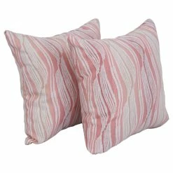 Buy 🌟 Blazing Needles 17-inch Square Throw Pillows (Set Of 2) Clove Onyx ✨