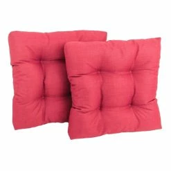 Best deal 🌟 Blazing Needles 19-inch Indoor/Outdoor Cushions (Set Of 2) - 19 X 19 Tangerine Dream 😍