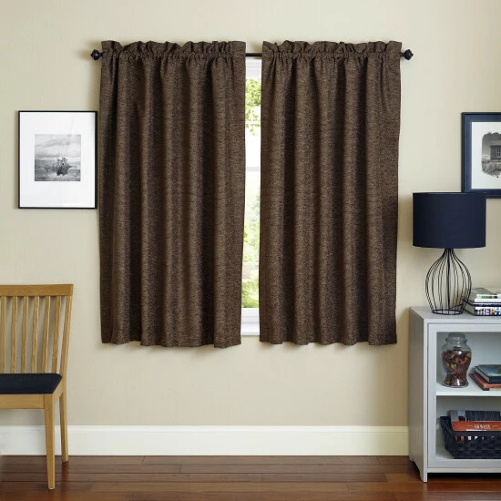 Cheapest ๐ฅ Blazing Needles Vermont Jacquard Chenille Curtain Panels (Set Of 2) ๐ฏ - Image 2
