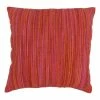 Flash Sale 🔔 Blazing Needles 20-inch Red Palette Striped Throw Pillow 🔥