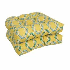 Coupon 🔥 Blazing Needles 19-inch U-Shaped Dining Chair Cushions (Set Of 2) Capecod ☀️ Summer 🔔