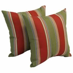 Top 10 🔔 Blazing Needles 17-inch Square Polyester Outdoor Throw Pillows (Set Of 2) Mainland Surf 👏