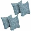 Budget 👏 Blazing Needles 17-inch Square Throw Pillows (Set Of 4) Demeter Caspia 👍
