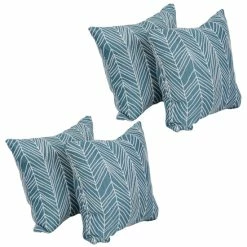 Budget 👏 Blazing Needles 17-inch Square Throw Pillows (Set Of 4) Demeter Caspia 👍