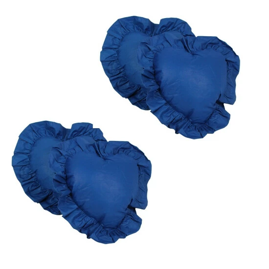 Best Pirce ๐ฏ Blazing Needles Chintz 12-inch Heart Throw Pillow (Set Of 4) Pink ๐ - Image 5