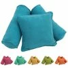 Budget 😉 Blazing Needles 17-inch Microsuede Pillow Set (Set Of 3) Tangerine Dream 🎁