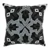 Outlet ✨ Blazing Needles 20-inch Symmetrical Floral Beaded Throw Pillow 👏