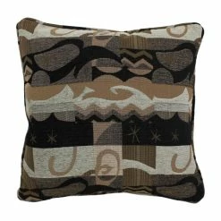 Brand new 🛒 Blazing Needles 25-inch 'Elysian Fields' Jacquard Chenille Square Throw Pillow With Insert ❤️