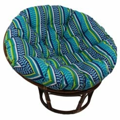 Best Pirce 🧨 Blazing Needles 52-inch Indoor/Outdoor Papasan Cushion Dejana Fiesta 🔥