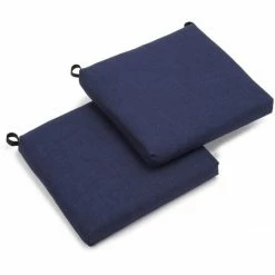 Best reviews of ✔️ Blazing Needles 19-inch All-Weather Chair Cushion (Set Of 2) - 19 X 19 Wheat 🤩