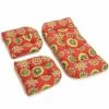 Best Sale 🎁 Blazing Needles 3-Piece Settee Cushion Set (Set Of 3) Farrington Grenadine ✔️