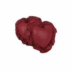 Hot Sale 🥰 Blazing Needles 12-inch Heart Decorative Throw Pillow (Set Of 2) Pink 😉