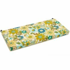 Buy 🤩 Blazing Needles 42-inch Indoor/Outdoor Bench Cushion Alinea Pompeii 🤩