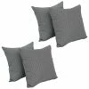 Best Pirce 😍 Blazing Needles 17-inch Square Throw Pillows (Set Of 4) Hazeltsb Paprik 🎉
