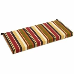 Best deal ⌛ Blazing Needles 42-inch All-Weather Bench Cushion Gregoire Chamomille ⌛