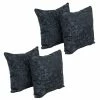 Best Pirce 🔔 Blazing Needles 17-inch Square Throw Pillows (Set Of 4) Nina Skippe 🧨