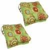 Hot Sale 🛒 Blazing Needles Indoor/ Outdoor Chair Cushions (Set Of 4) - 16" X 16" Luxury Azure 🌟