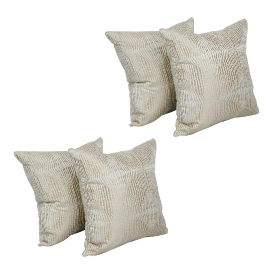 Wholesale ๐ฅ Blazing Needles 17-inch Square Throw Pillows (Set Of 4) Ashfield Alabas ๐ - Image 2
