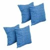 Flash Sale 🧨 Blazing Needles 17-inch Square Throw Pillows (Set Of 4) Mahlika Sorbet 👏