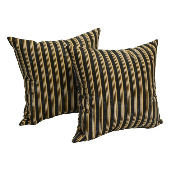 Best reviews of ๐ Blazing Needles Midnight Stripe 17-inch Accent Throw Pillow (Set Of 2) ๐ฅ
