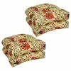 New 🥰 Blazing Needles 19-inch U-Shaped Dining Chair Cushions (Set Of 4) Dejana Starling 🔔