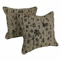 Hot Sale 🛒 Blazing Needles Tapestry Corded 'Oriental' Throw Pillows (Set Of 2) 🔥