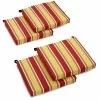 Flash Sale 👍 Blazing Needles 20-in. Indoor/Outdoor Chair Cushions (Set Of 4) - 20 X 19 Skyworks Carribean 👍