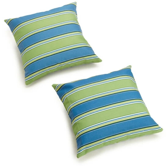 Hot Sale ๐งจ Blazing Needles 18-inch All-Weather Throw Pillow (Set Of 2) Skyworks Caribbean โญ - Image 6