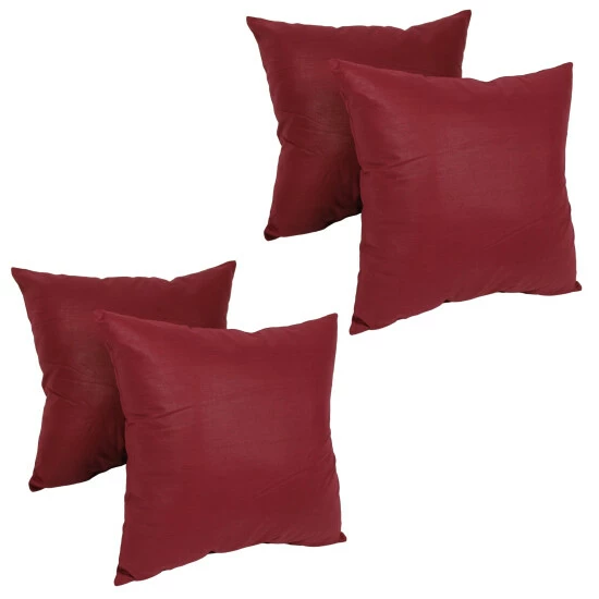 Budget ✨ Blazing Needles Chintz 16-inch Throw Pillow (Set Of 4) Pink 😉