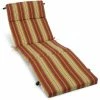 Deals 🎁 Blazing Needles 72-inch All-Weather Chaise Lounge Cushion Vanya Paprika 😀