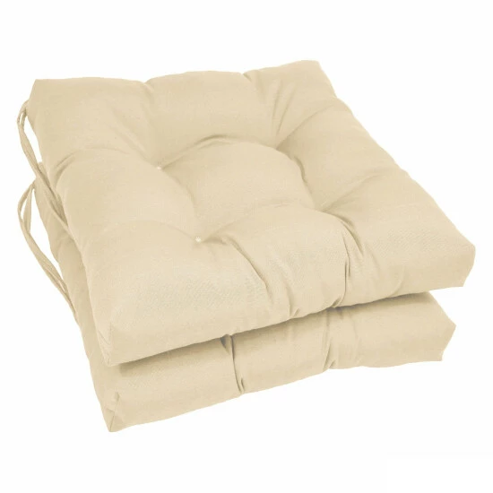 Buy ๐ Blazing Needles 16-inch Solid Color Dining Chair Cushions (Set Of 2) Forest Green ๐คฉ - Image 5