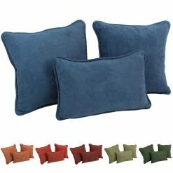 Deals ⭐ Blazing Needles Delaney 3-Piece Indoor Throw Pillow Set Sage 😍