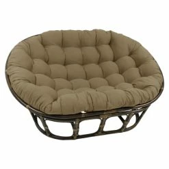 Deals 💯 Blazing Needles 78-inch Double Papasan Cushion (Cushion Only) Natural ❤️