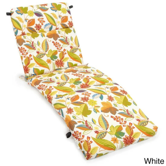 Budget โญ Blazing Needles All-Weather Outdoor Chaise Lounge Cushion Haliwell Multi ๐ - Image 4