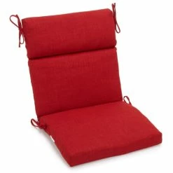 Best Sale ✔️ Blazing Needles 3-segment Indoor/Outdoor Patio Chair Cushion Cocoa ⭐