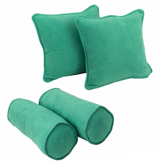 Flash Sale ๐คฉ Blazing Needles Microsuede Throw Pillow Set (Set Of 4) Mojito Lime ๐ฅ - Image 3