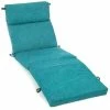 Deals 🔔 Blazing Needles 72-inch All-Weather Chaise Lounge Cushion Cool Grey 😍
