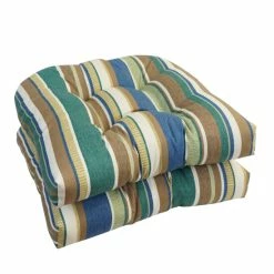Best reviews of 🌟 Blazing Needles 19-inch U-Shaped Dining Chair Cushions (Set Of 2) 🔔