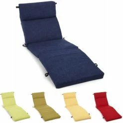 Budget 🌟 Blazing Needles 72-inch All-Weather Chaise Lounge Cushion - 72" X 24" Lime 🎁