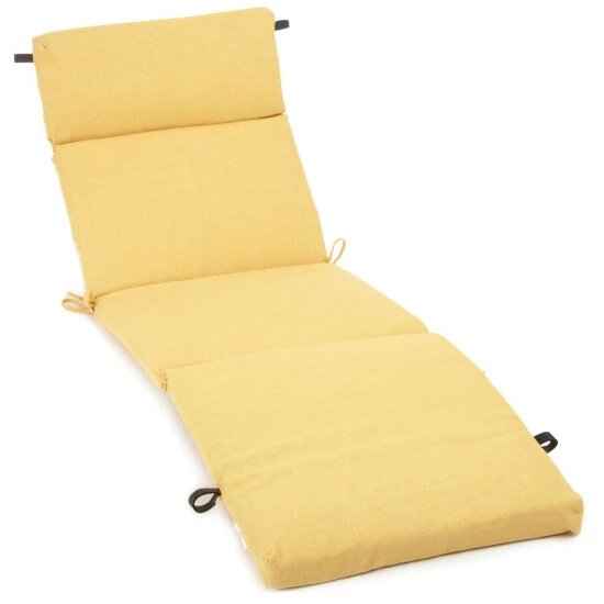 Budget ๐ Blazing Needles 72-inch All-Weather Chaise Lounge Cushion - 72" X 24" Lime ๐ - Image 4