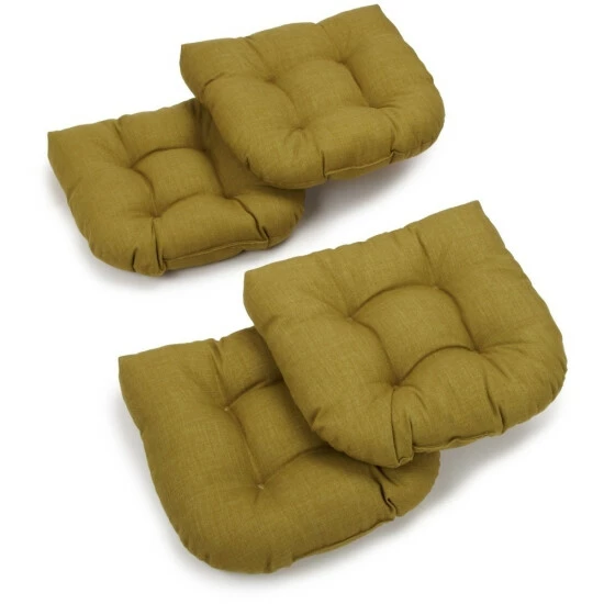 Wholesale ๐ Blazing Needles Indoor/Outdoor Chair Cushions (Set Of 4) - 19" X 19" Mocha ๐ - Image 7