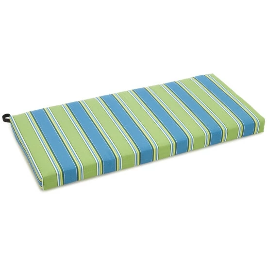 Best deal 🥰 Blazing Needles 40-inch All-Weather Bench Cushion Sovaro Denim 🎉 - Image 5