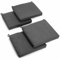 Buy 🎁 Blazing Needles 20-inch Indoor/Outdoor Chair Cushion (Set Of 4) - 20 X 19 Lemon 😉