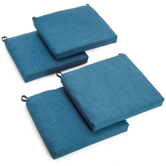Buy 🎁 Blazing Needles 20-inch Indoor/Outdoor Chair Cushion (Set Of 4) - 20 X 19 Lemon 😉 - Image 2