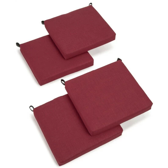 Buy 🎁 Blazing Needles 20-inch Indoor/Outdoor Chair Cushion (Set Of 4) - 20 X 19 Lemon 😉 - Image 3